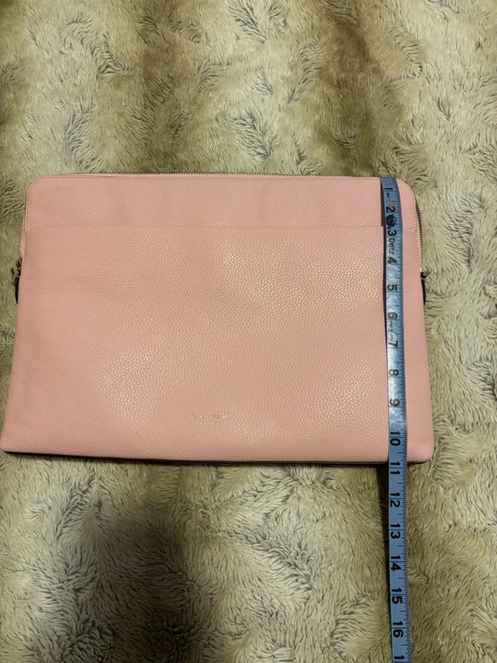Kate Spade Pink Leather Laptop Bag